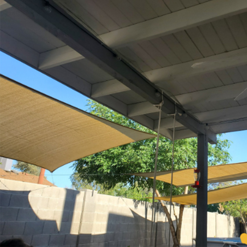 Hogyan kell felszerelni a napellenző hálót