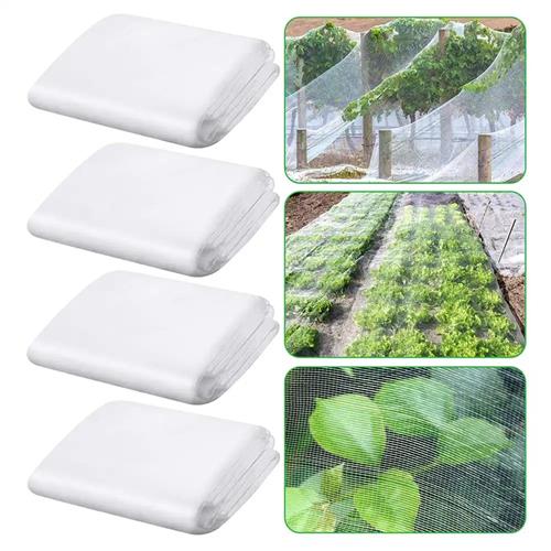 HDPE rovarellenes háló, UV-stabilizált mezőgazdasági rovarálló háló üvegházi zöldséges kerthez