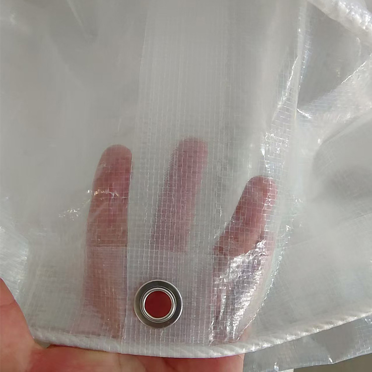 Nagy teherbírású átlátszó PE ponyva